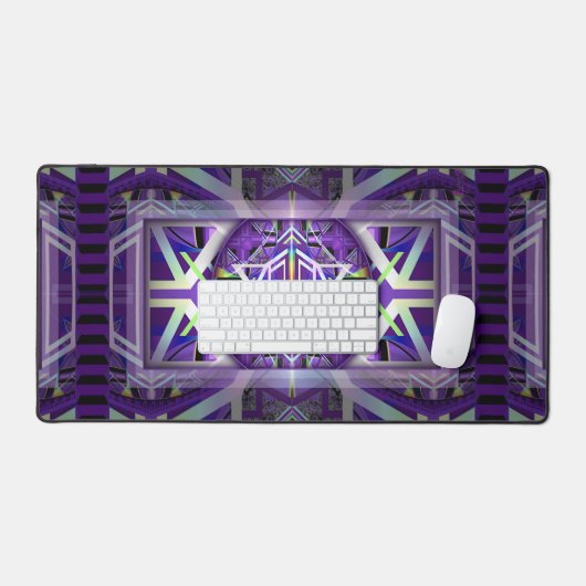 lila W3 Schreibtischunterlage (Tastatur & Maus)