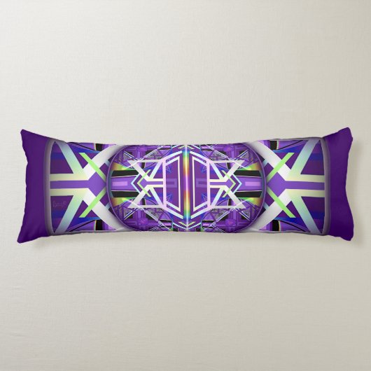 Lila W3 Seitenschläferkissen (Vorderseite)