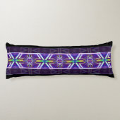 Lila W3 Seitenschläferkissen (Rückseite)