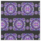 Lila W3 Stoff (Muster)