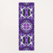 Lila W3 Yogamatte (Vorderseite)