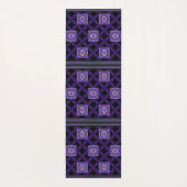 Lila W3 Yogamatte (Rückseite)