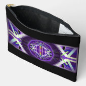 lila w3 zubehörtasche (Offen)