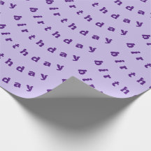 Lila Wachpapier zum Geburtstag von Violett