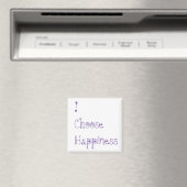 Lila wähle ich Glück aus Magnet (In Situ (Geschirrspüler))