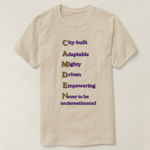 LILA WAHNSINN Motivational Lila Gold Unisex T-Shirt
