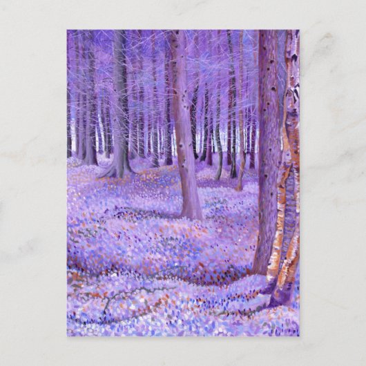 Lila Wald 2012 Postkarte (Vorderseite)