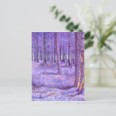 Lila Wald 2012 Postkarte (Stehend Vorderseite)