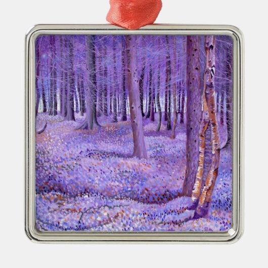 Lila Wald 2 2012 Ornament Aus Metall (Vorne)