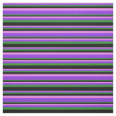 Lila, waldgrüne und schwarze Linien Stoff (Muster)