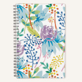 Lila-Waldheft Notizblock (Vorderseite)