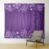 Lila Wandteppich (Beispiel (Horizontal))