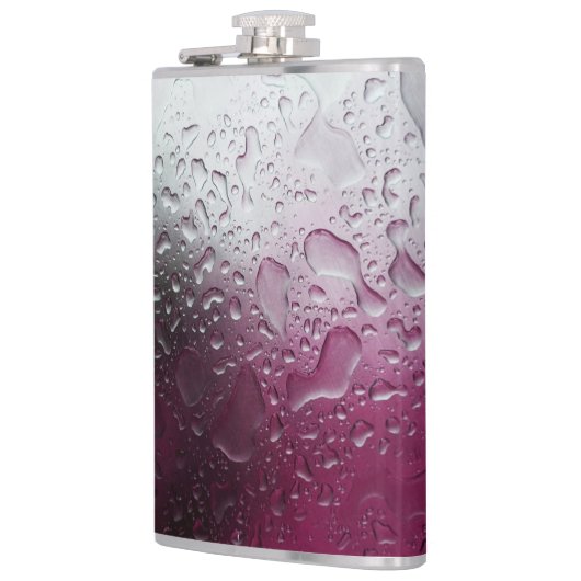 lila Wasser Flachmann (Links)