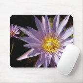 Lila Wasser-Lilie Mousepad (Mit Mouse)