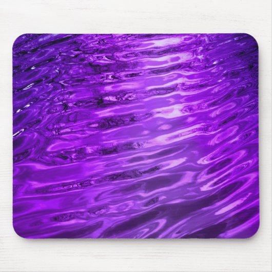 Lila Wasser Mousepad (Vorne)