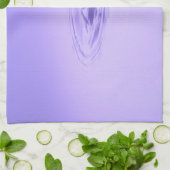 Lila Wasserfall Reflexion Limitlose Liebe des Ozea Handtuch (Gefaltet)