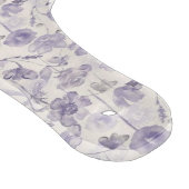 Lila Wasserfarbe Blumen Blumen Muster Schneidebrett (Ecke)