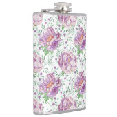 lila Wasserfarbe Flachmann (Rechts)