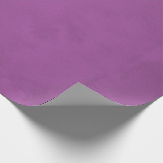 Lila Wasserfarbe Geschenkpapier (Ecke)