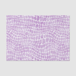 Lila Wasserfarbe Krokodile Haut Seidenpapier