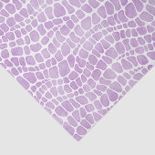 Lila Wasserfarbe Krokodile Haut Seidenpapier (Ausschnitt)