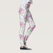 lila Wasserfarbe Leggings (Rechts)