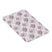 lila Wasserfarbe Magnet (Rechte Seite)