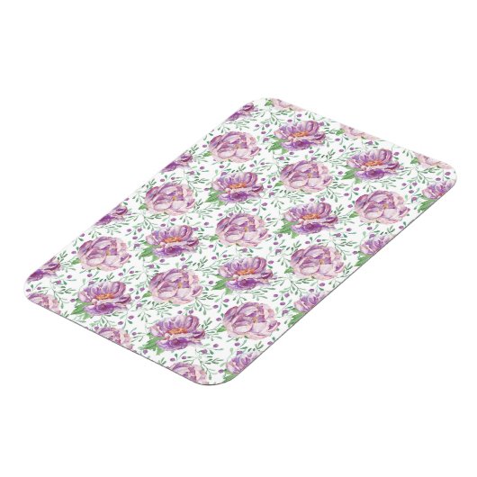 lila Wasserfarbe Magnet (Linke Seite)