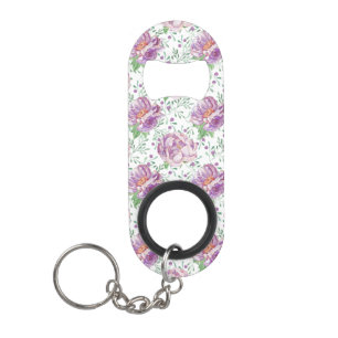lila Wasserfarbe Mini Flaschenöffner