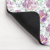 lila Wasserfarbe Mousepad (Ecke)