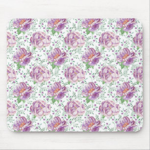 lila Wasserfarbe Mousepad