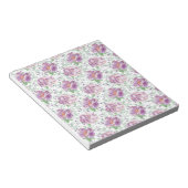 lila Wasserfarbe Notizblock (angewinkelt)