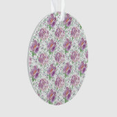lila Wasserfarbe Ornament (Vorderseite)