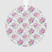lila Wasserfarbe Ornament (Rückseite)