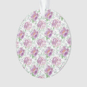lila Wasserfarbe Ornament (Vorderseite)