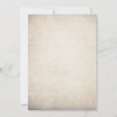 Lila Wasserfarbe Sternenhimmel Save the Date (Rückseite)