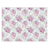 lila Wasserfarbe Tischdecke (Vorderseite (Horizontal))