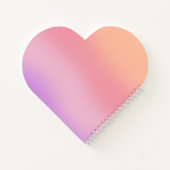 Lila Wasserfarben Notizblock (Rückseite)