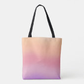 Lila Wasserfarben Tasche (Rückseite)