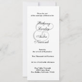 Lila Wasserfarbendämpfe Hochzeit F200 Einladung (Rückseite)