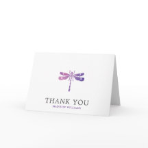 Lila Wasserfarbendrachenfliege