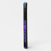 Lila Wasserfarbenspecht Case-Mate iPhone Hülle (Hinten/Links)