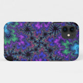 Lila Wasserfarbenspecht Case-Mate iPhone Hülle (Rückseite (Horizontal))