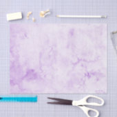 Lila Wasserfarbenspiel Seidenpapier (Handwerk)