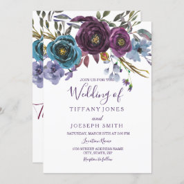 Lila Wasserfarbenwelt Parco Tassino Einladung