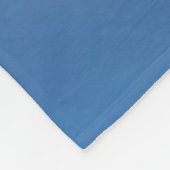 Lila Wasserlilie Fleecedecke (Ecke)