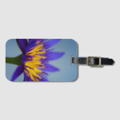 Lila Wasserlilie Gepäckanhänger (Vorderseite (Horizontal))