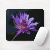 Lila Wasserlilie Lotus Mousepad (Mit Mouse)