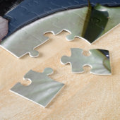 Lila Wasserlilien Puzzle (Seite)