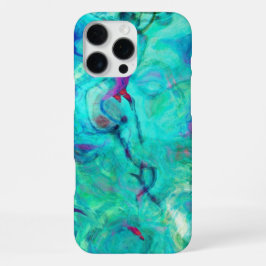 Lila Wasserspritze iPhone 16 Pro Max Hülle